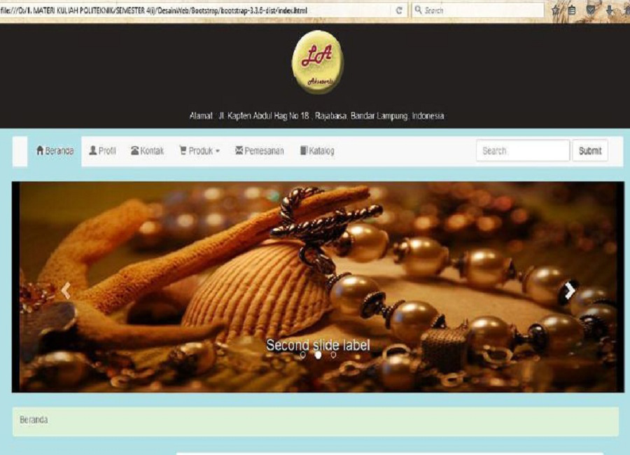 Aplikasi Web Statis